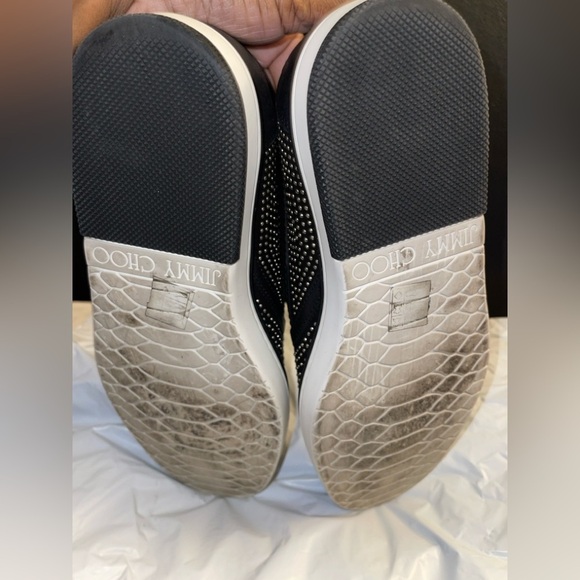JIMMY CHOO Studded Black Slip-On Men\'s Shoes            SIZE 41EU /8US main image 9